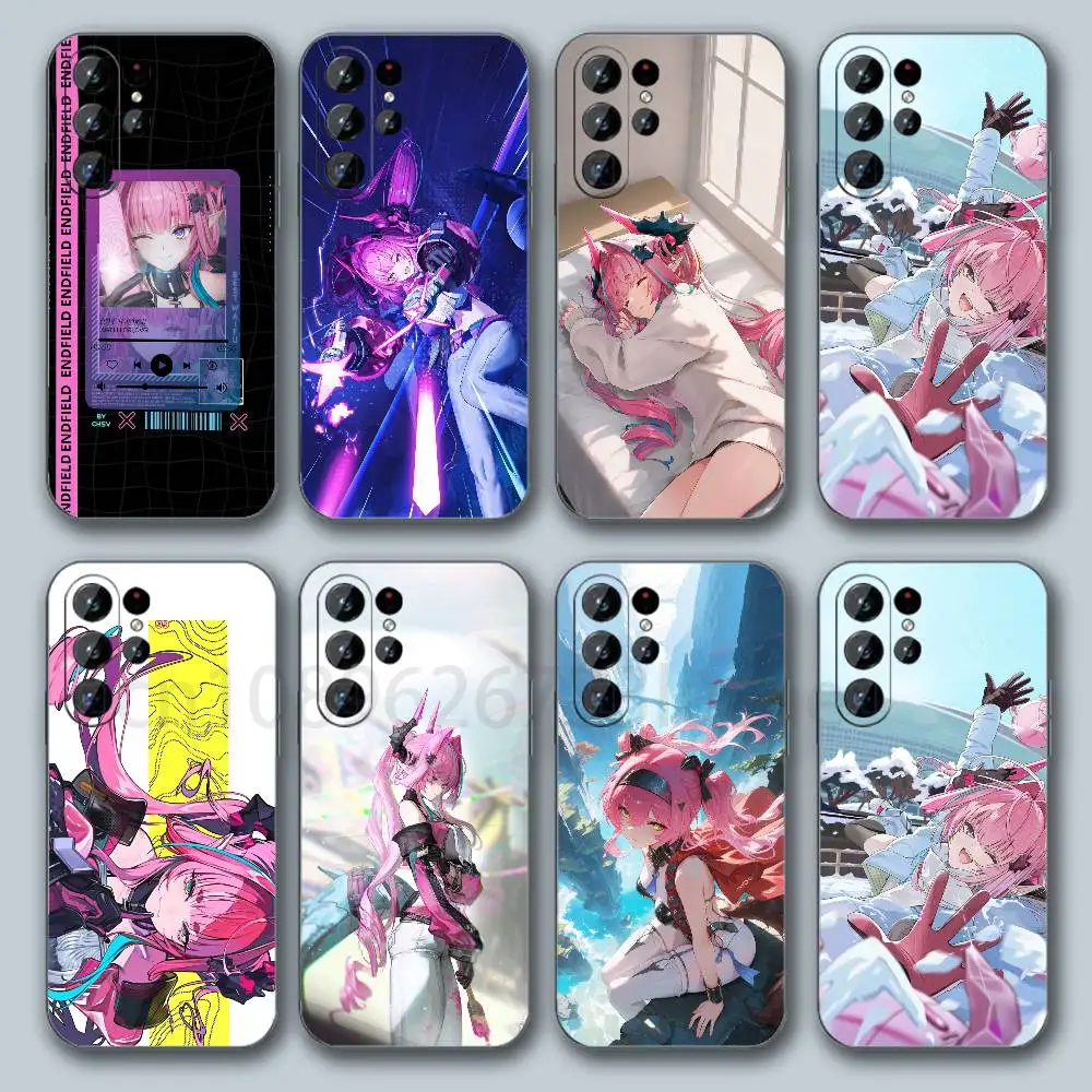 A-Arknights Endfield Perlica Yvonne  Phone Case For Samsung Galaxy S20 S30 S21 S22 S23 S24 S25 S26 Plus Ultra S Silicone Cover U