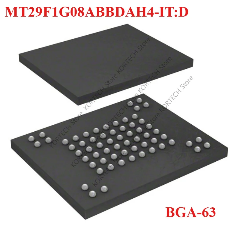 5-10PCS Brand new original MT29F1G08ABBDAH4-IT:DBGA-63 MT29F1G08ABBDAH4-IT D BGA63 MT29F1G08ABBDA Code NQ278 new original for