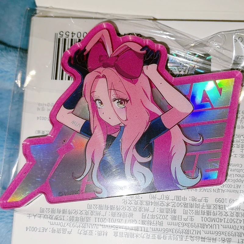 Original Alien Stage Rabbit Serie Blind Box Bust And Love Acrylic Refrigerator Sticker Cute Anime Figure Mizi Sua Ivan Luka Gift