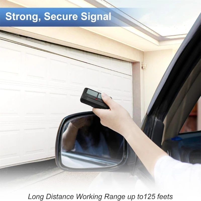 Гаражные дверные дверцы пульты беспроводной гараж управление пластической текстурой, подходящей для различных моделей 372LM