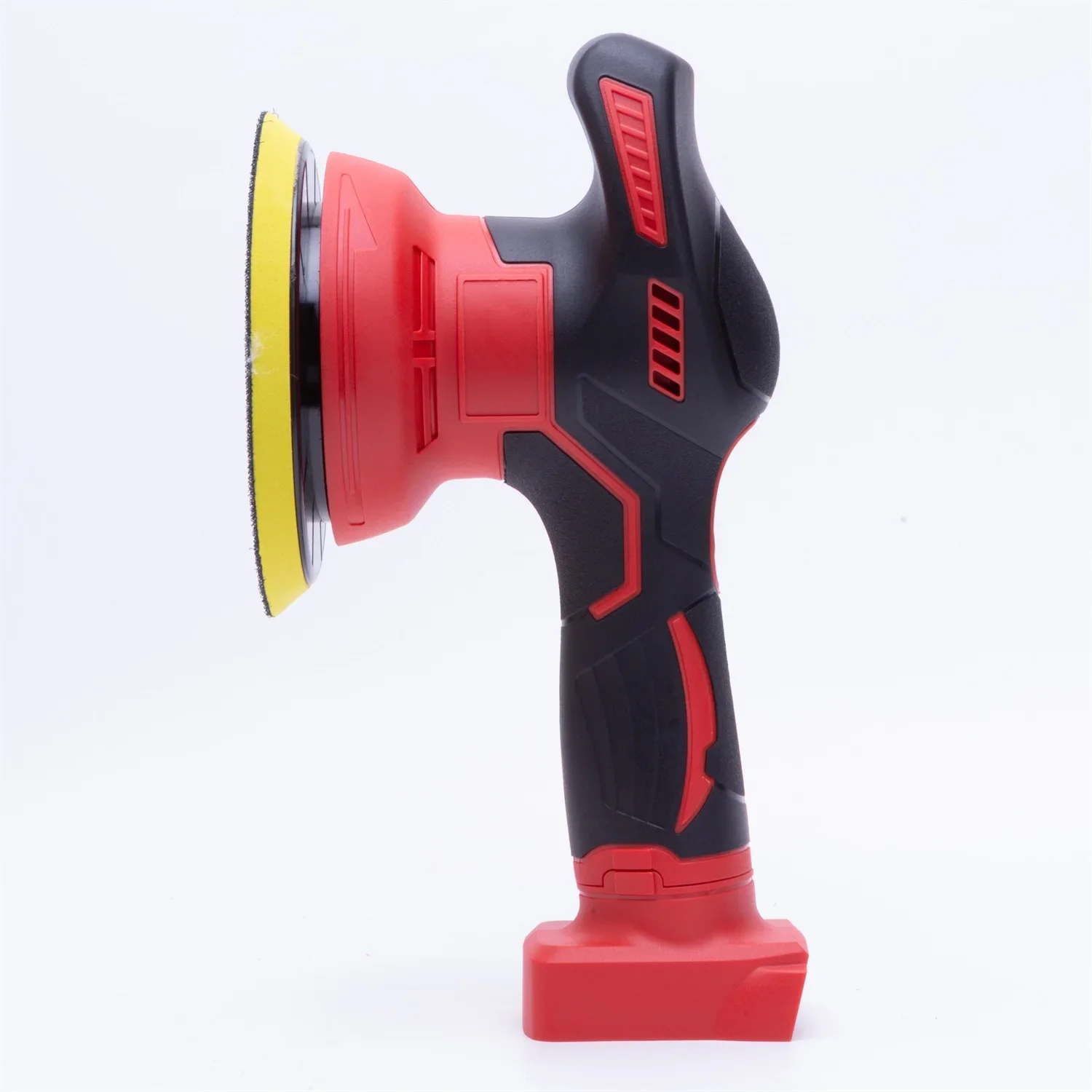 8-Gear Portable Cordless Car Polisher Adjustable Auto Electric Waxing Sanding Sealing Glaze Tool Fit For Milwaukee 20V Battery