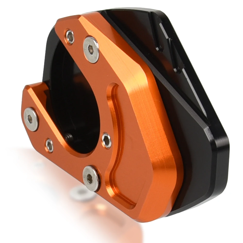 For KTM Duke 390 Duke 250 Duke 200 Duke 125 390 Duke 2011-2023 Motorcycle Kickstand Side Stand Enlarger Foot Stand Extension Pad