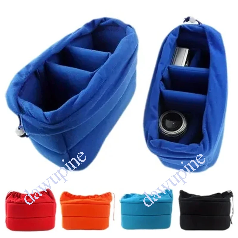 Camera Accessories For Canon For Nikon For Sony Photography Protective Camera Lens Case Partition Padded Bag Camera Insert Bag