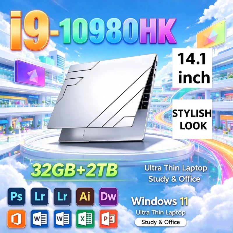 Intel Core I9 10980HK Secure Laptop 14.1