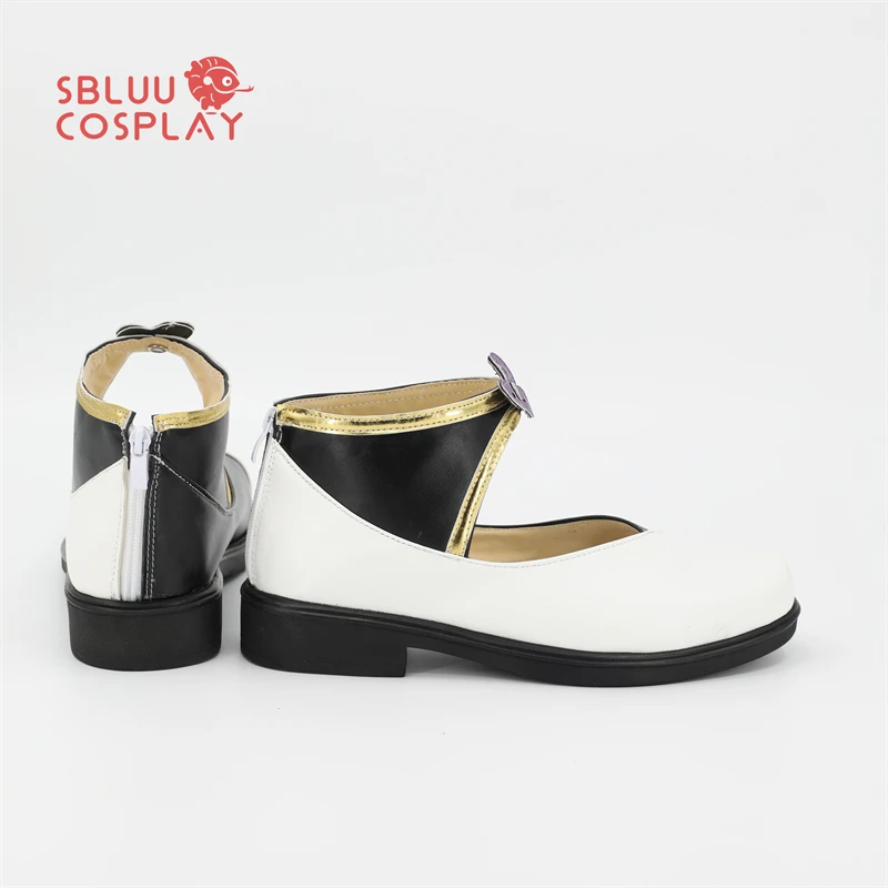 SBluuCosplay FGO Prince of Lan Ling Lanling Wang Scarpe Cosplay Stivali su misura