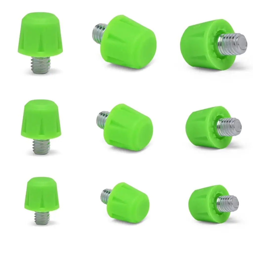 

12 шт. футбольных шипов для бутс 8 мм, 11 мм, с резьбовым креплением 6 мм, для твердого грунта, для соревнований и тренировок в помещении и на улице