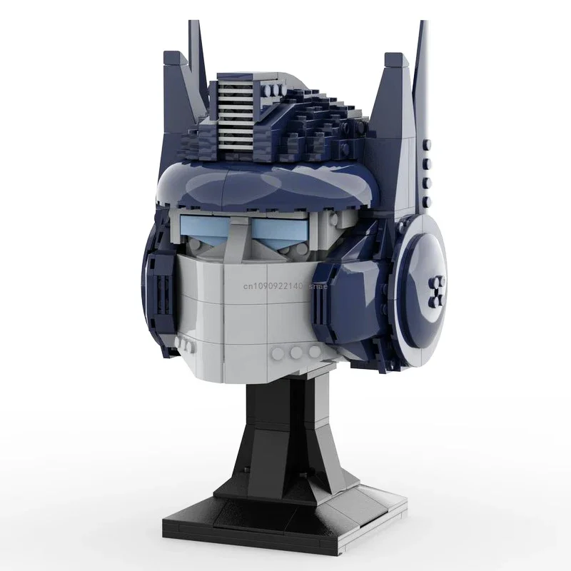 

Moc 612 шт. скульптуры Optimus Primees шлемы модель строительные блоки кирпичи Diy образовательная сборка для детей подарки