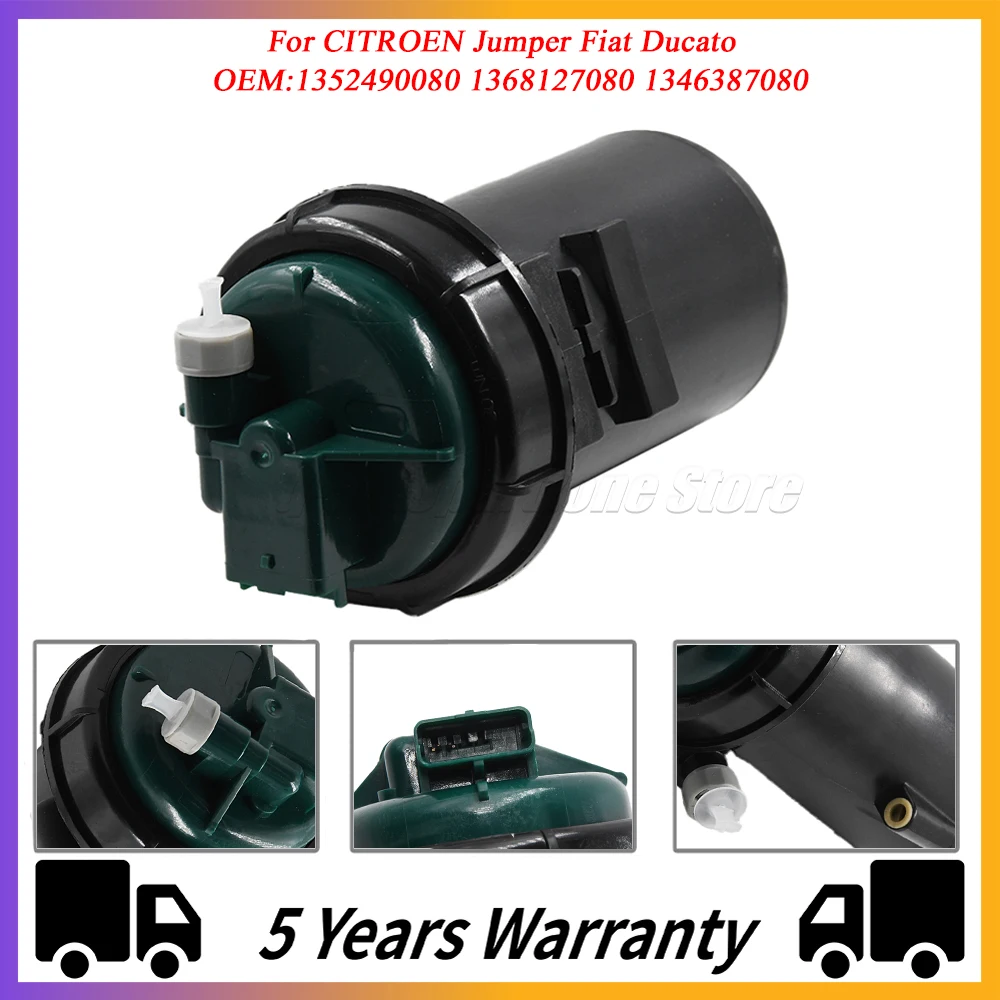 

1352490080 New For CITROEN Jumper Fiat Ducato PEUGEOT Boxer Fuel Filter Housing 2.2 2.3 3.0 JTD brand new 1368127080 1346387080