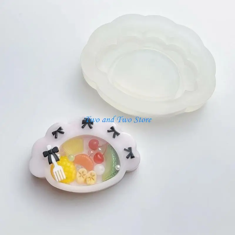 

HX6F Professional Sand Art Silicone Mould Resin Jewelry Making Crafting Supply