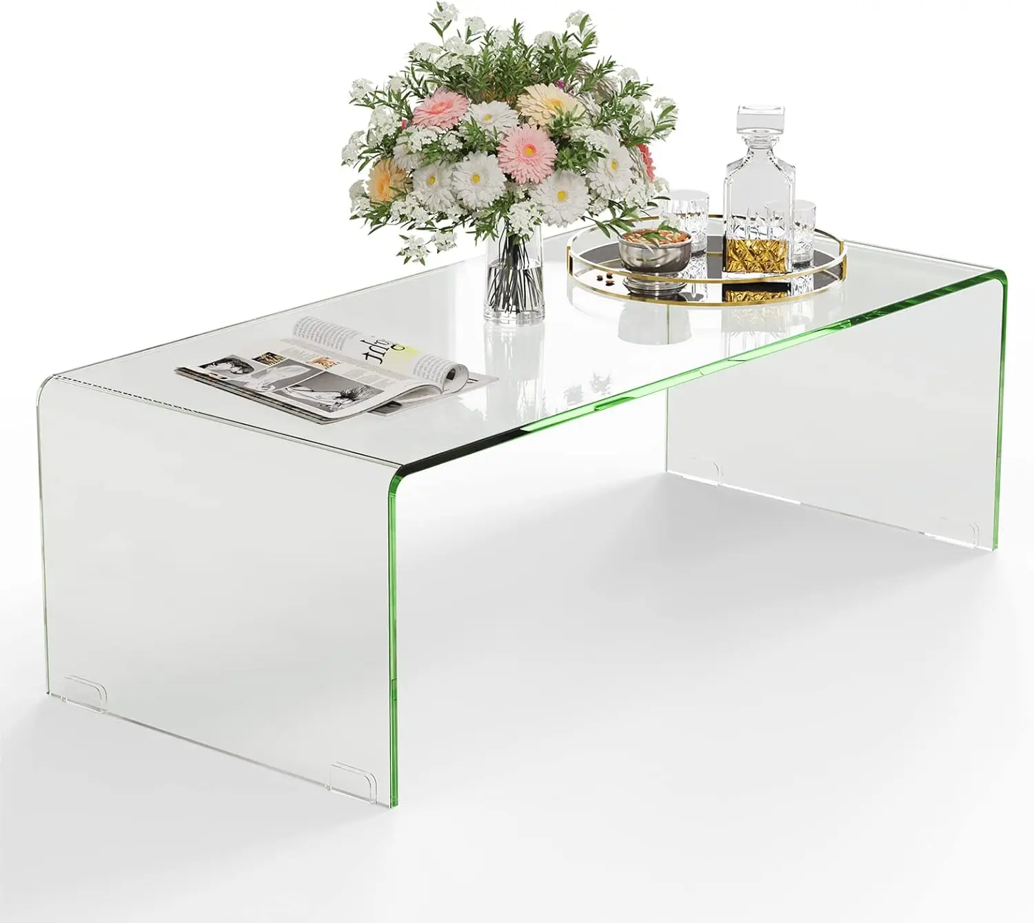 Glass Coffee Table, 42.5