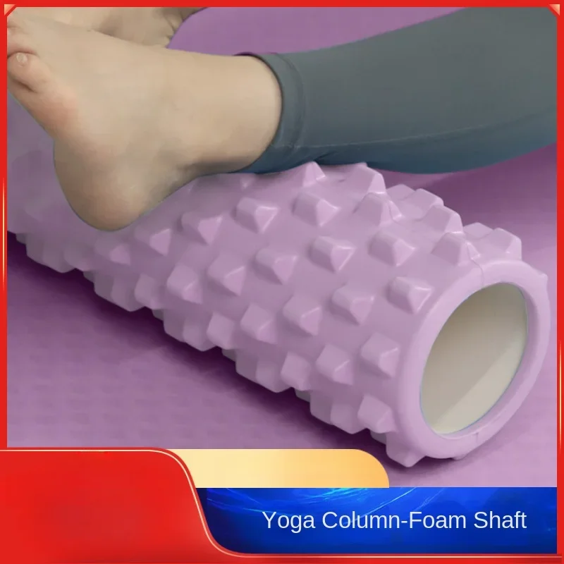 33/45Cm Yoga Column EVA Hollow Foam Shaft Skinny Calf Fitness, Muscle Relaxation Sore Relief Massage Roller