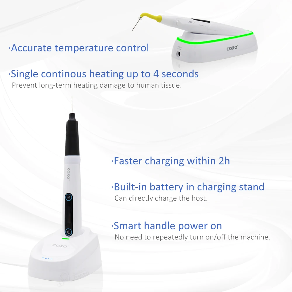 

COXO Endodontic Obturation System with Perfect Gutta-Percha Fluidity and Accurate Temperature Control