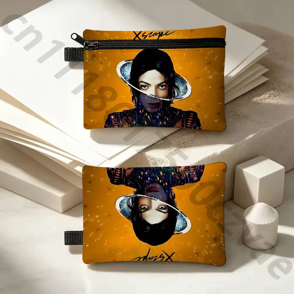 Singer M-Michael J-Jackson Bag Coin Key Bag Small Wallet Money Pocket Women Men Kid Storage Pouch