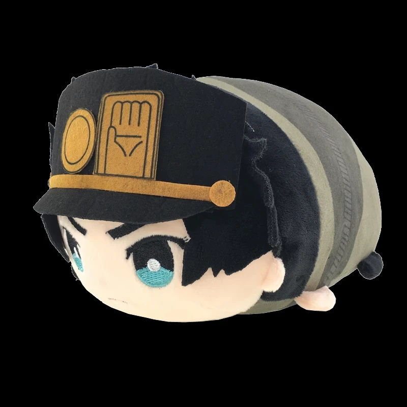 

30cm Anime Role Kujo Jotaro Black Cute Plush Cotton Doll Throw Pillow Plushie Props Anime Cosplay Back Cushion Toys Xmas Gift