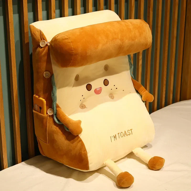 

z Head of Bed Big Back Cushion Triangle Pillow Bedroom Bed Waist Protection Pillow Soft Bag Sofa Tatami Can Be Disassembled Was