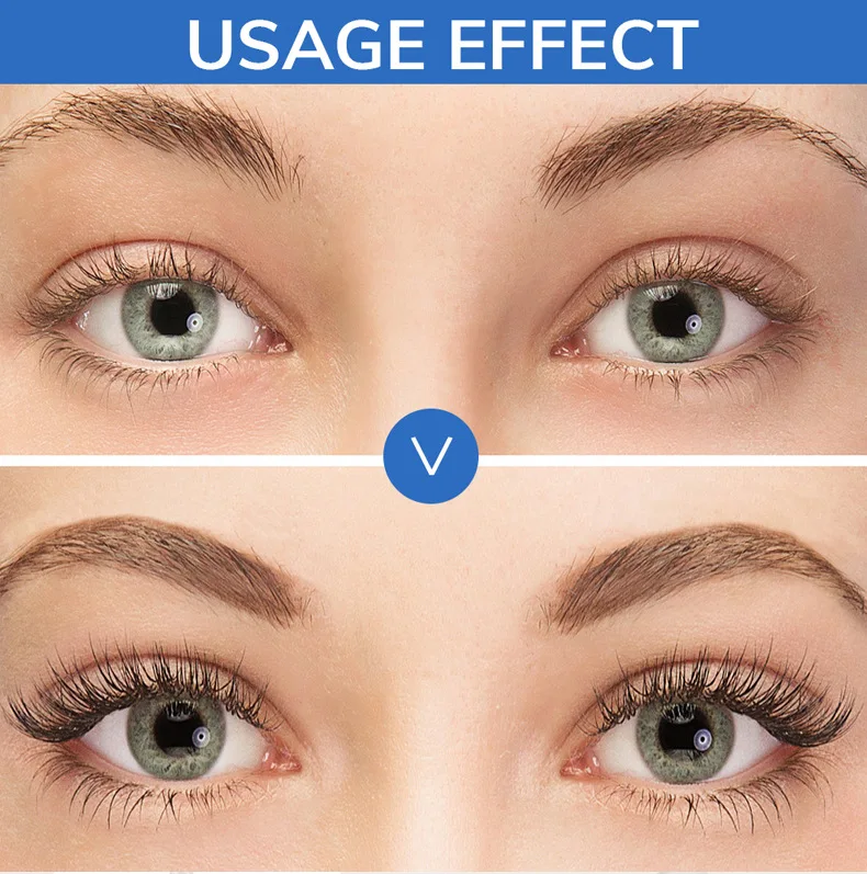Essence d'amélioration des sourcils et des cils à ingrédient naturel – Soin nourrissant, pour cils et sourcils plus longs, plus complets et plus épais