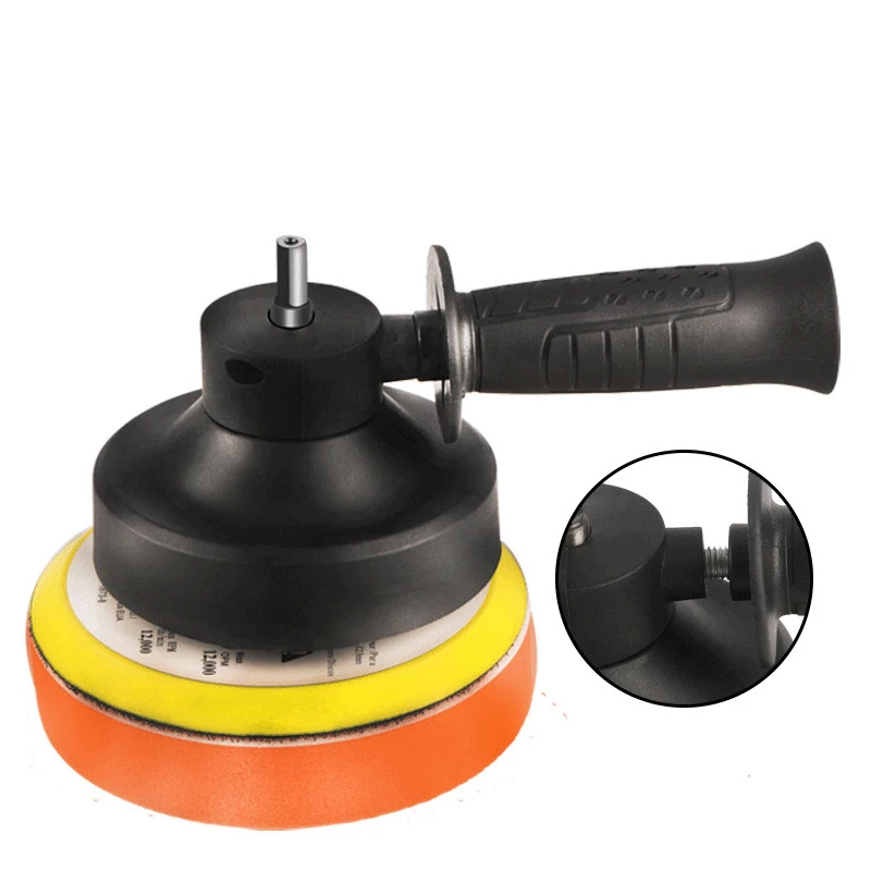 Adapter Buffing Pad Polishing Head Set Power Tools Car Polisher Machine Wool Wax Sponge Polishing Wheel Electric Drill Bit 