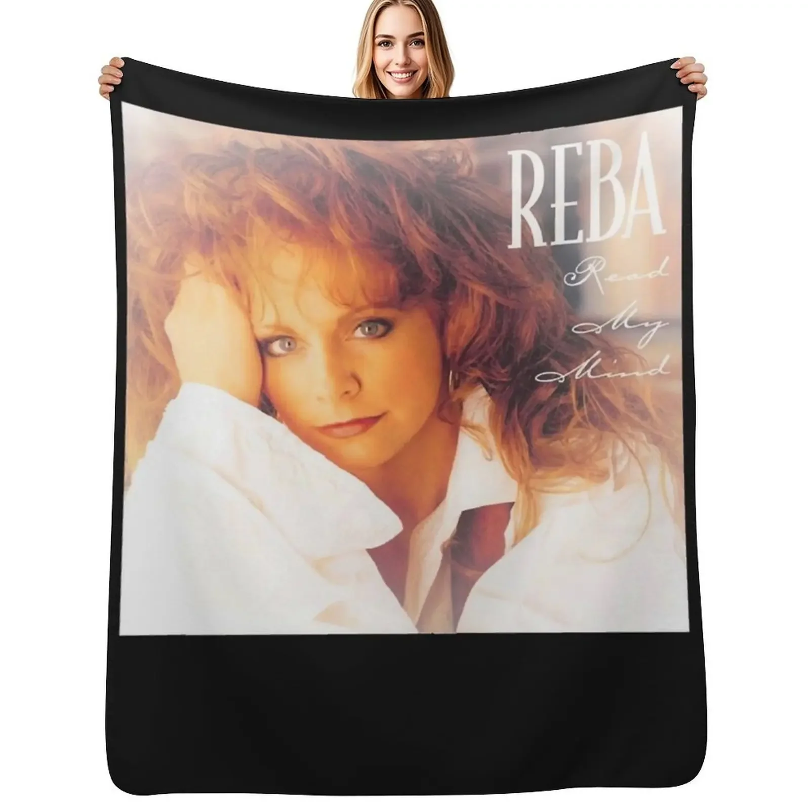

REBA MCENTIRE Essential T-Shirt Throw Blanket Winter beds heavy to sleep Thin Blanket