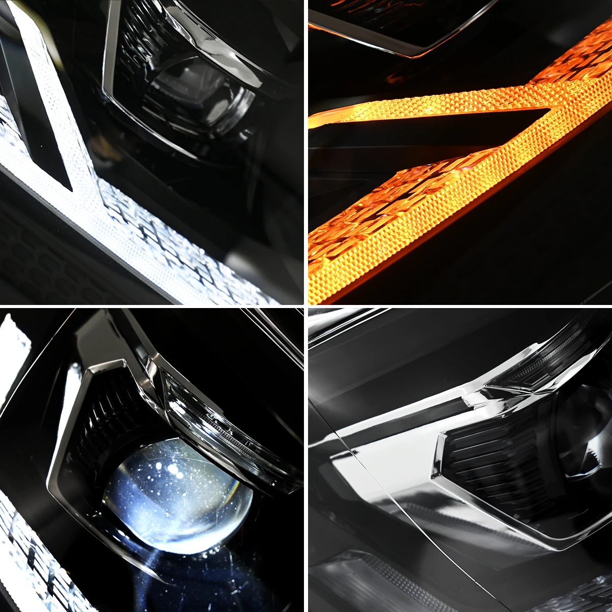 Projektorlinsen-LED-DRL-Scheinwerfer-Einheit für VW Volkswagen T5.1 2013-2015 T6 2016-2019 – Detail 4