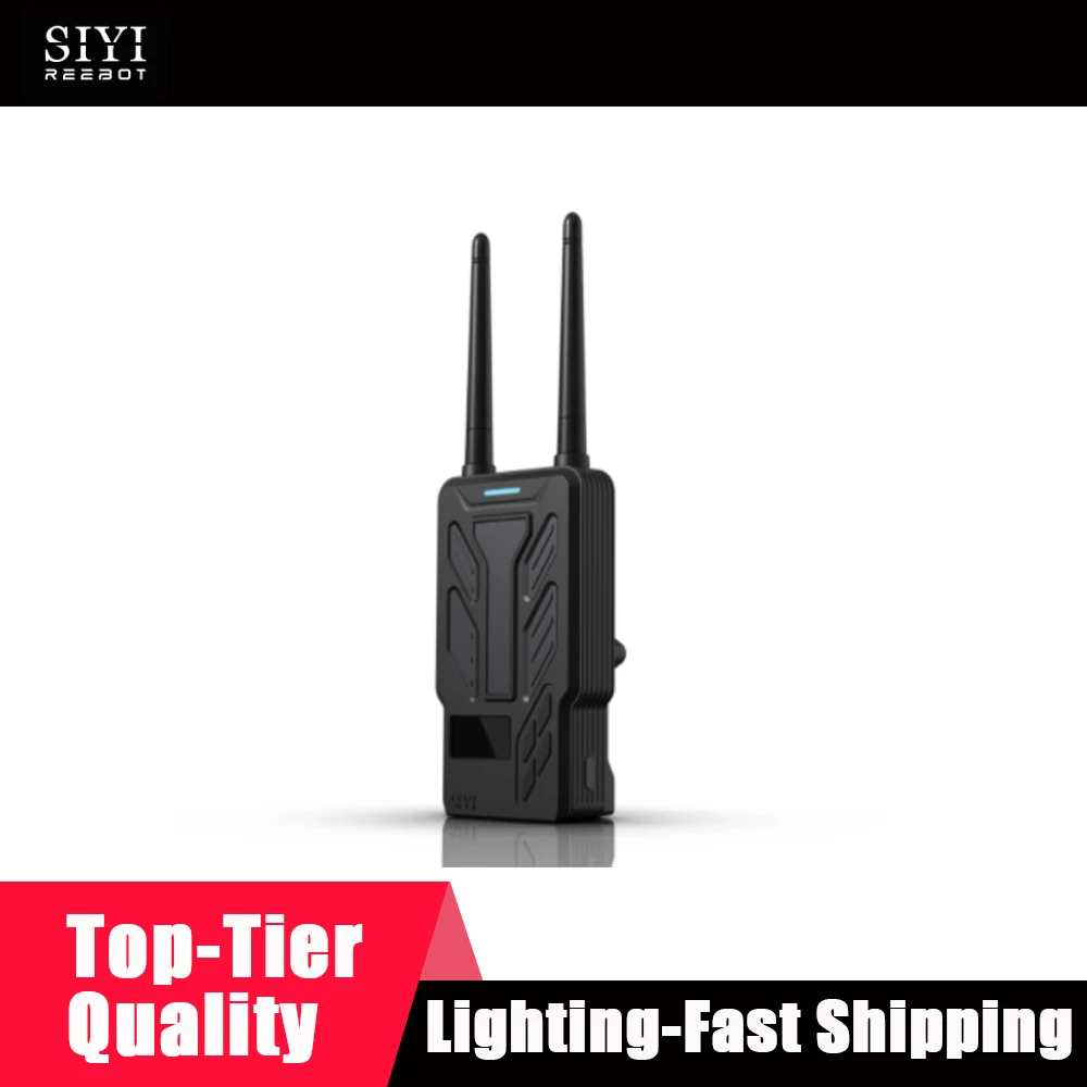 SIYI HM30 Full HD Digital Video Link Radio System Transmitter Remote Control OLED Touchscreen 1080p 60fps 150ms FPV OSD 30KM
