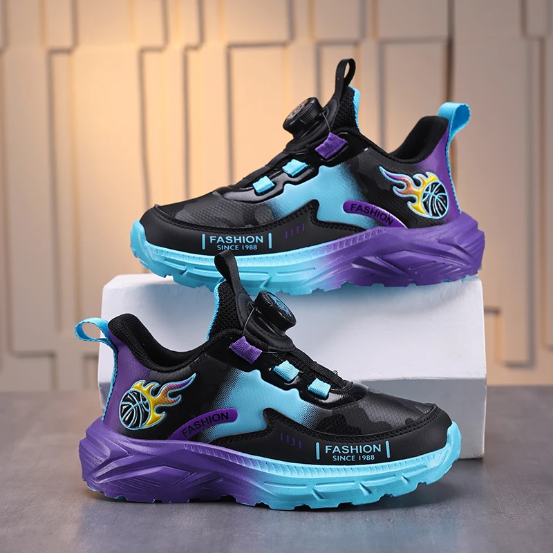 

Kids Sneakers Casual Sports Shoes for Children 2025 New Design PU Leather Running Shoes Sports Shoes Boys Girls Trendy Trainers