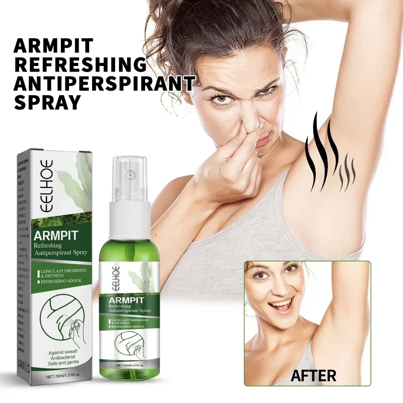 

Sdotter New Armpit clean Antiperspirant Spray Refreshing Deodorant Underarm Remover Odour Sweat Protection Body Odor Remover Spr