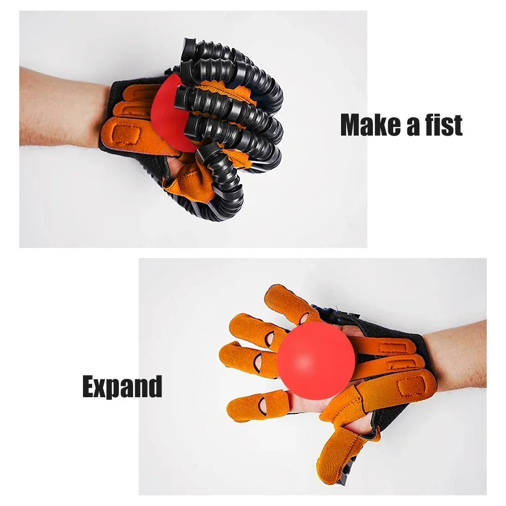 Hand Rehabilitation Robot Gloves Trainning glove Equipment for Stroke Hemiplegia Hand Function Recovery Finger Trainer Device