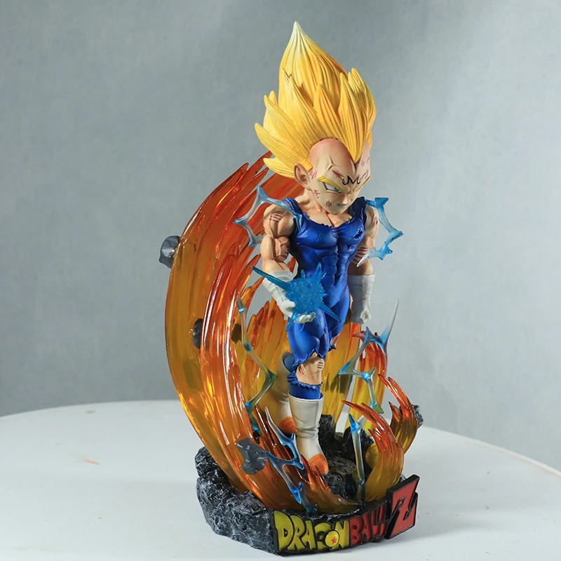 21cm Anime Dragon Ball Z Majin Vegeta Figure Replace Head Pvc Action Figures Vegeta Figurine Gk Statue Collection Model Toys