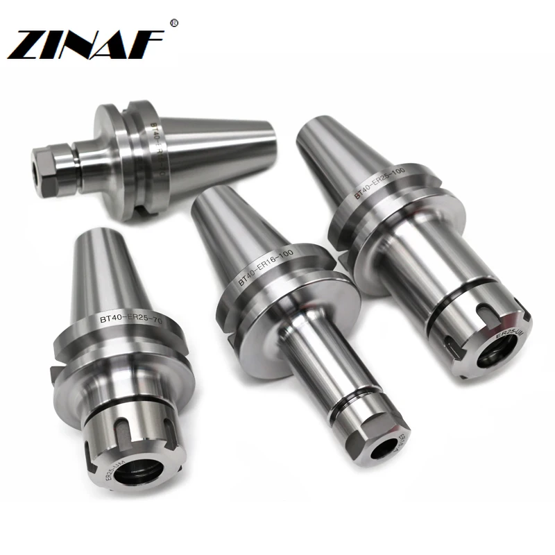 Suporte do Eixo de Alta Precisão para Fresadora Cnc Bt30 Bt40 Er11 Er20 Er25 Er32 Er40 70l 100l Bt30 Er25 Er20 Er16