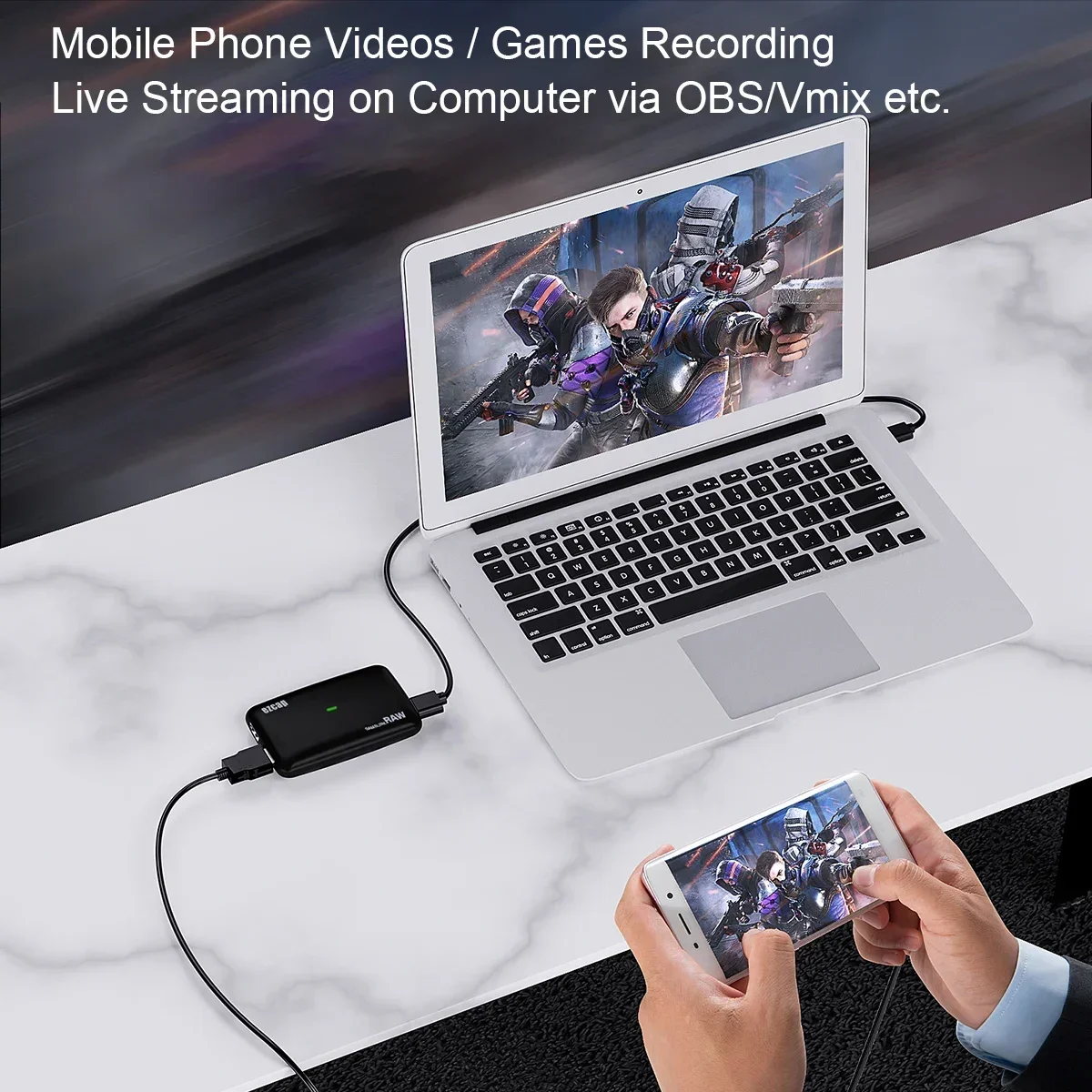Ezcap321 4K 30hz 1080P60 1080p120fps USB3.0 HDMI Video Capture Card for XBOX PS4 PC Game Recording Camera Live Streaming Line In