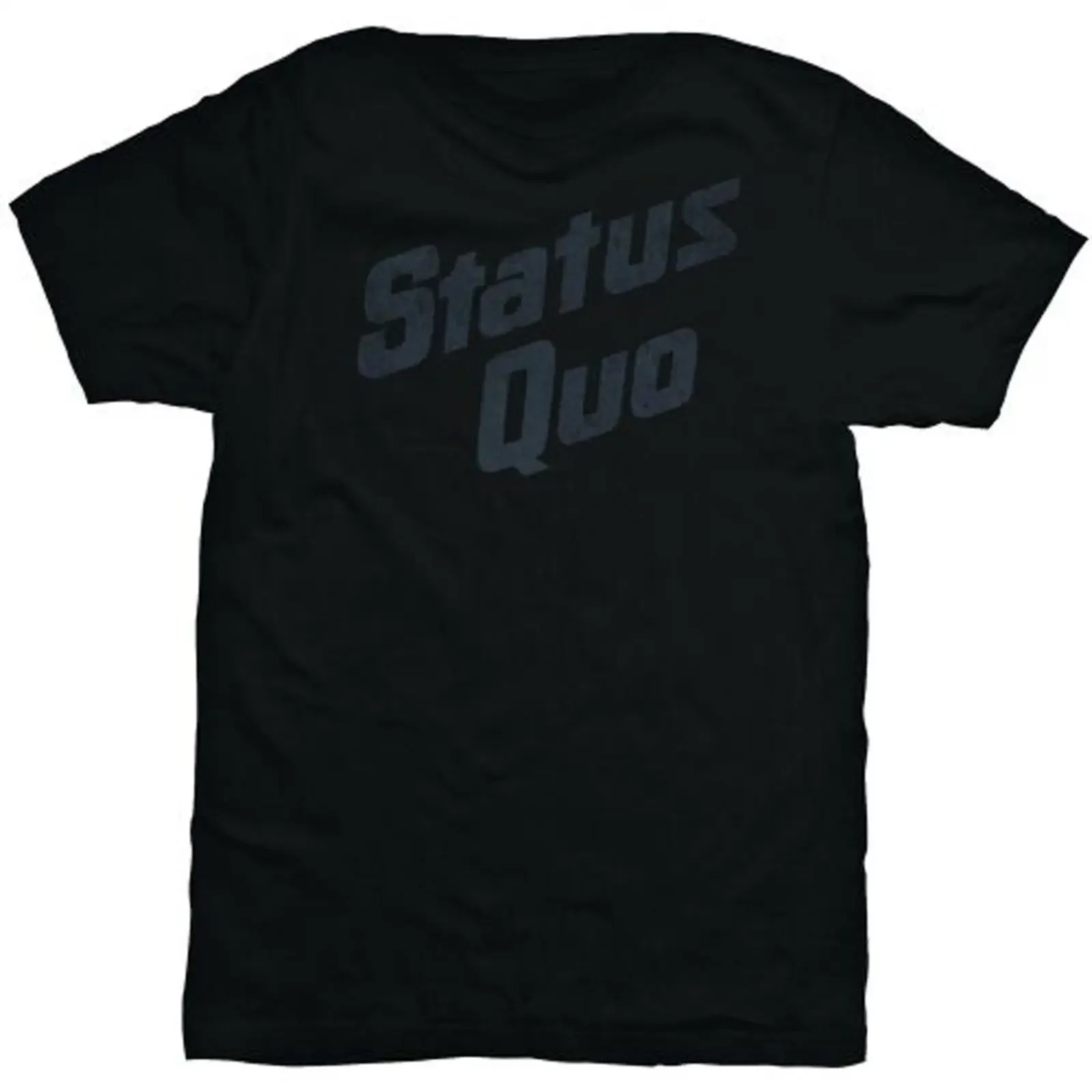 Status Quo Vintage Retail Official Men's T Shirt vintage Washed streetwear Casual Slightly Comfortable Top For Everyday Wear