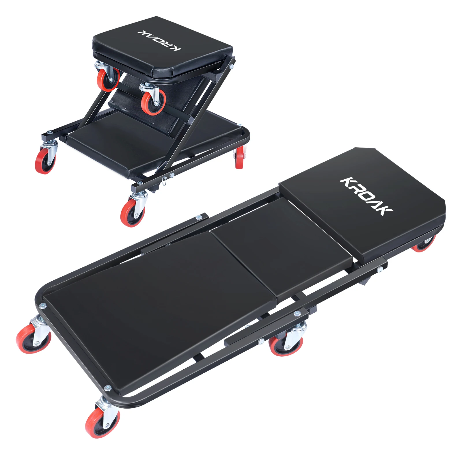 บํารุงรักษารถยนต์เก้าอี้ม้านั่ - Garage Creeper Roller บทวิจารณ์และราคา