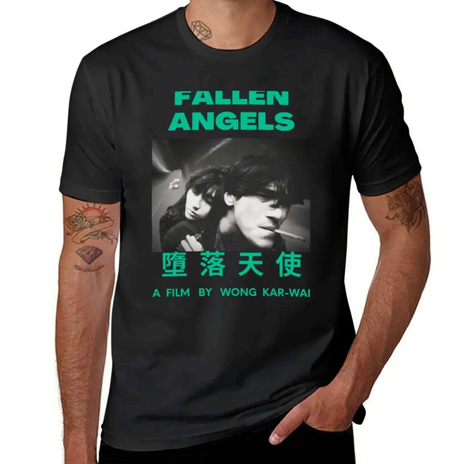 

Fallen Angels Wong Kar Wai T-Shirt anime stuff boys whites fitted t shirts for men