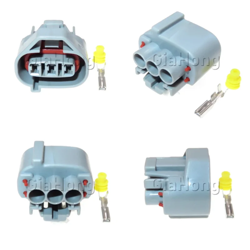 

1 Set 3 Ways 6189-0028 AC Assembly Automobile Wiring Harness Socket Car Waterproof Connector Auto Modification Plug Parts