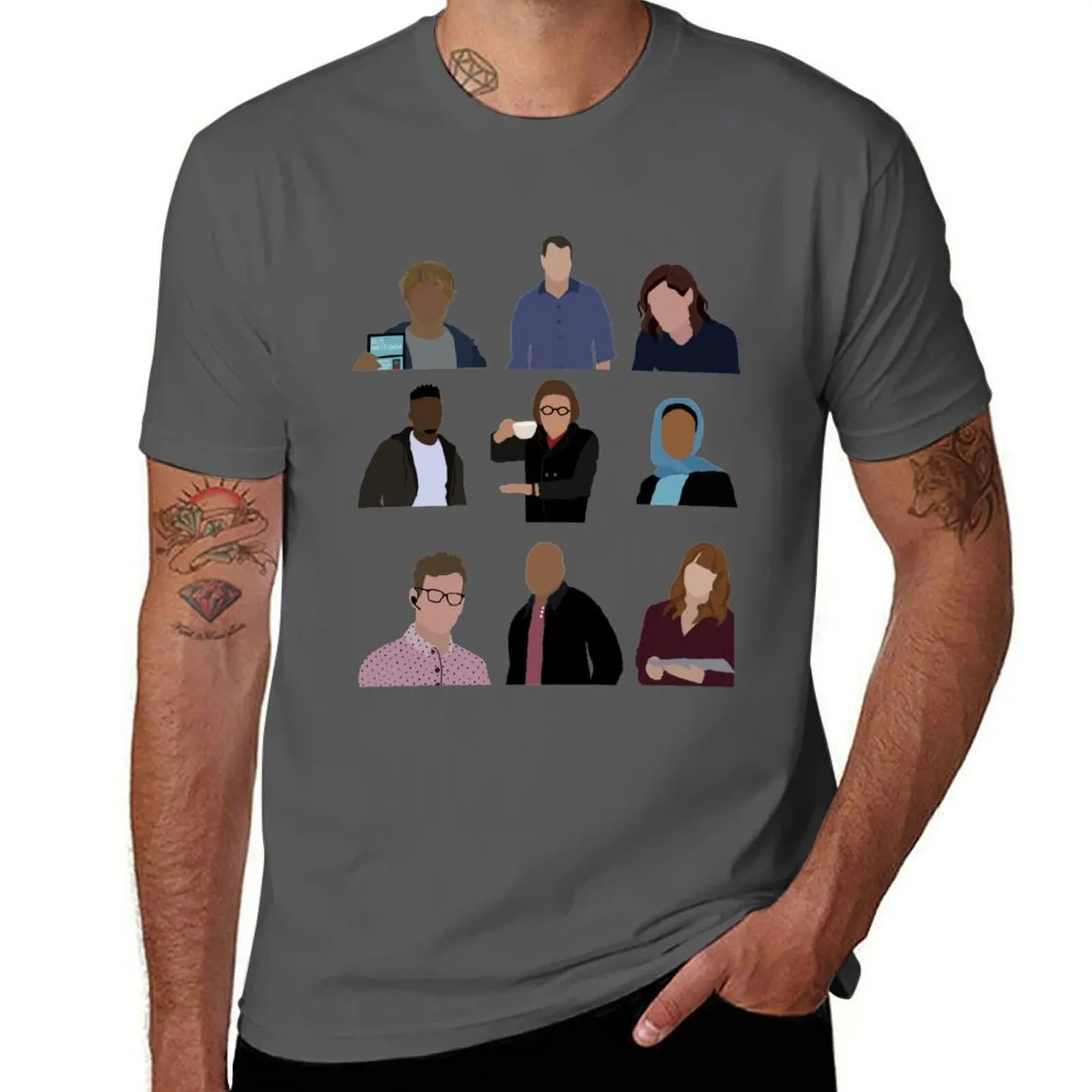 

Ncis La Team T-Shirt man tshirt t shirt man casual T-Shirt