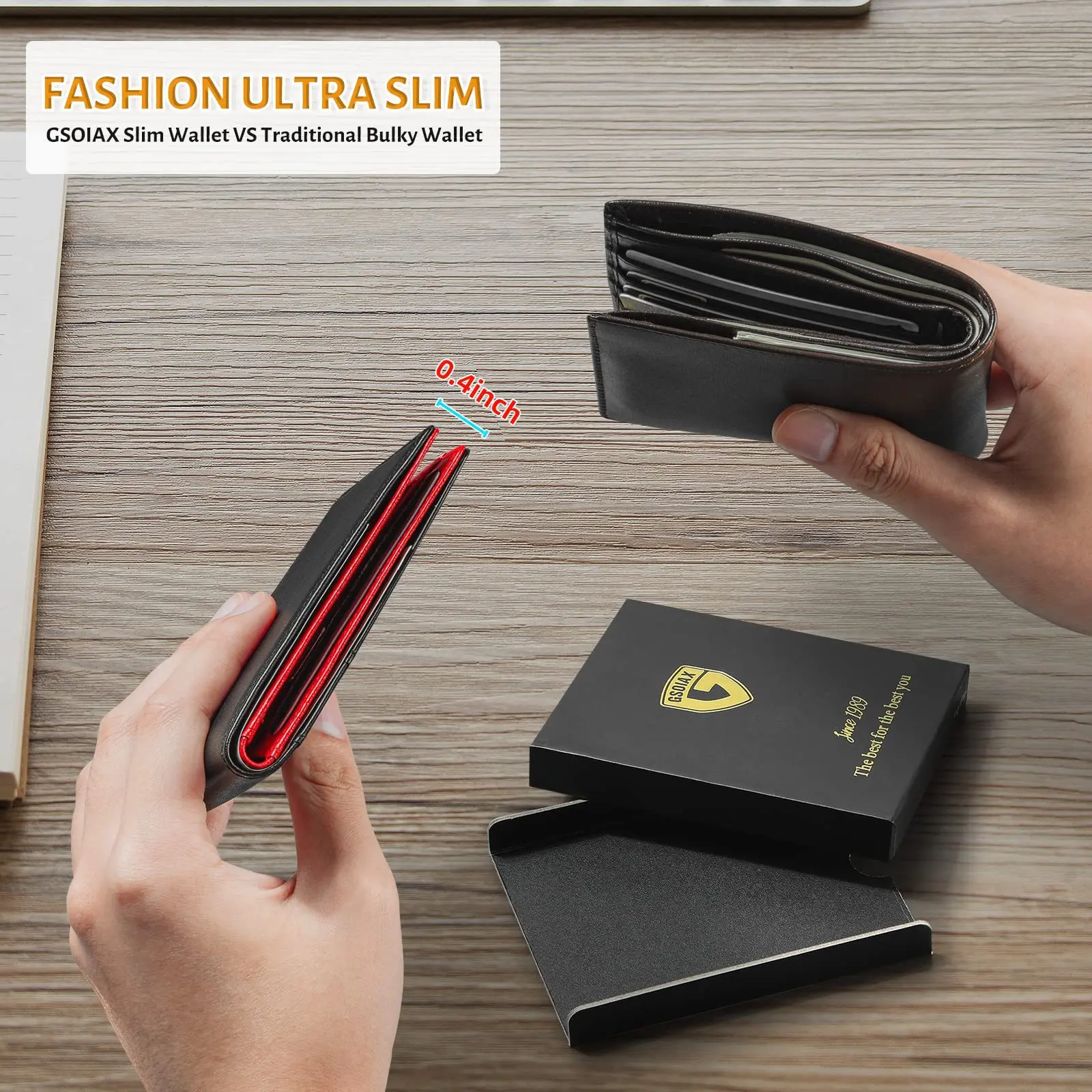 Men's Wallet Card Holder Large Capacity Card Holder Short Money Clip Money Clip rfid Carbon Fiber Wallet Lightweight Design