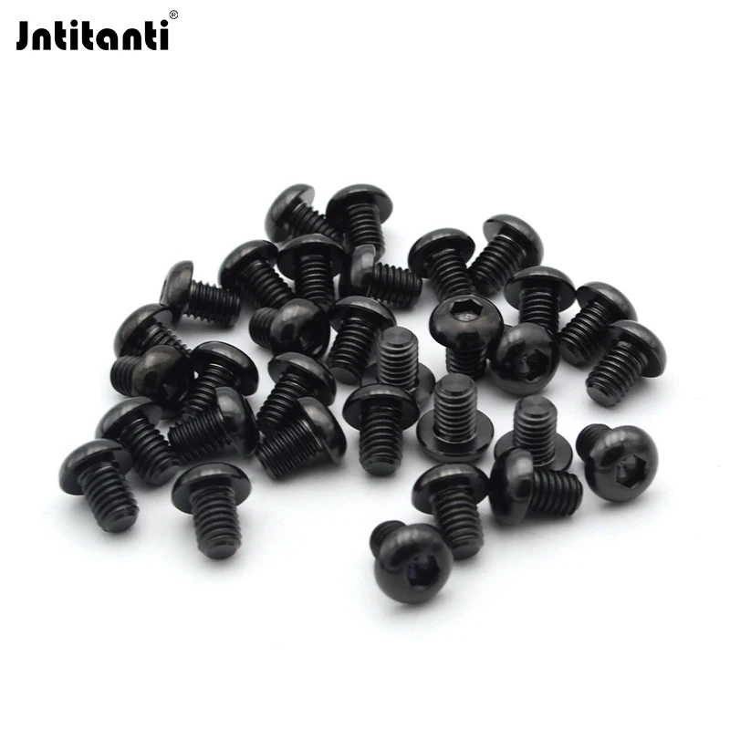 

Jntitanti Gr5 titanium bolt screw socket or allen cone head M5x 6-55mm for UAV bicycles, motorcycles and racing cars