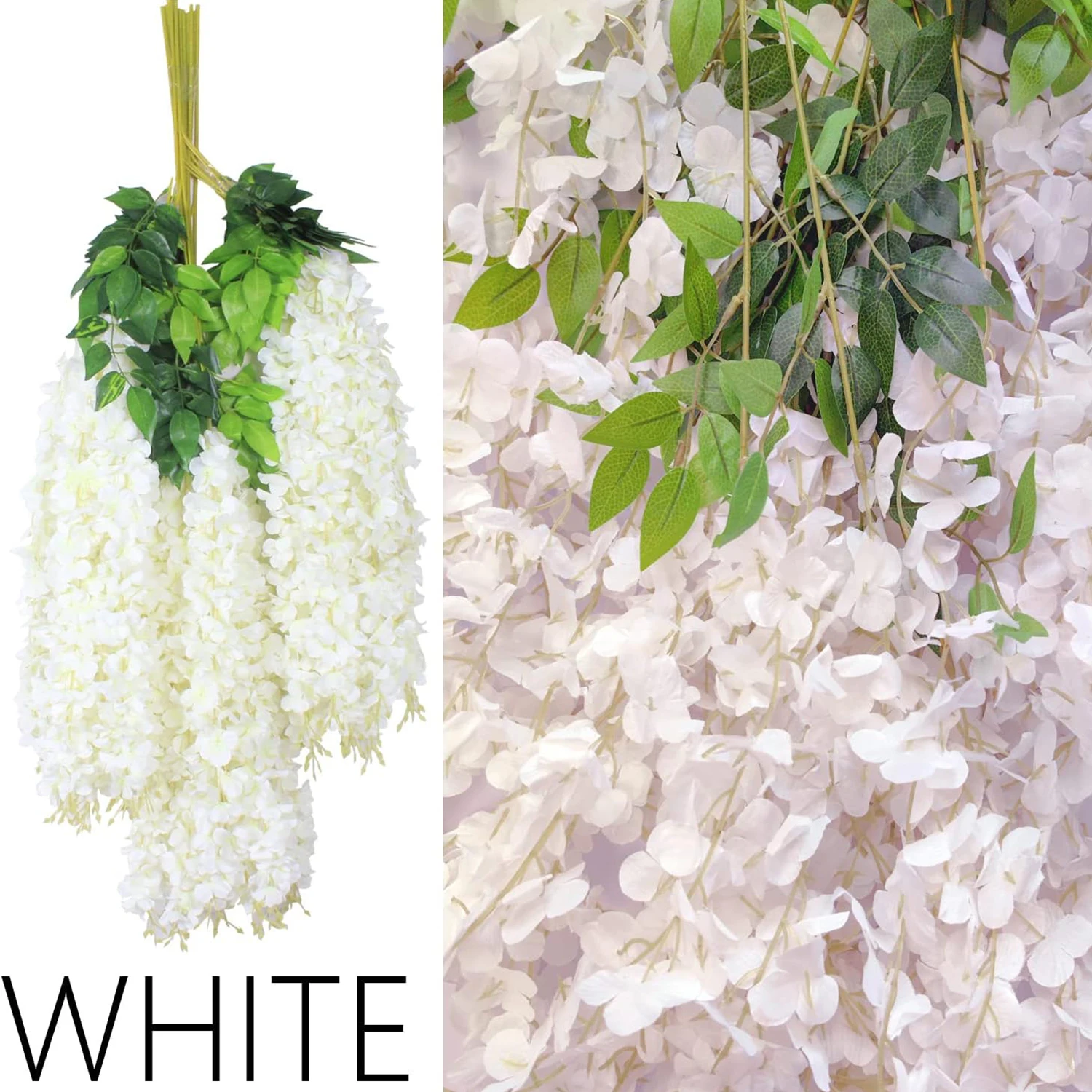 5/10 stücke Künstliche Blumen Rattan Hause Zimmer Hochzeit Feier Festival Party Outdoor Garten Bogen Wand Girlande DIY Geschenke Dekor