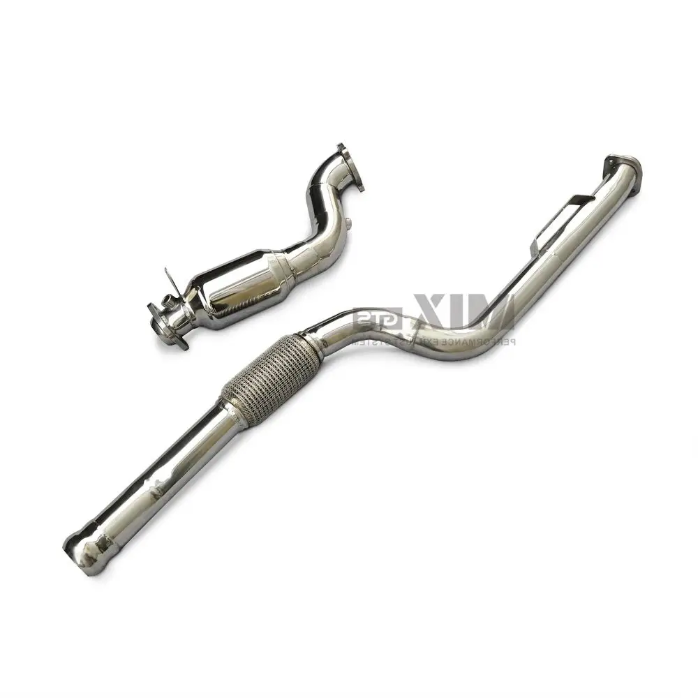 Wholesale car fitment  Intelligent W204 Mercedes Benz C180/C200/C260High performance exhaust system Downpipe Resonant Tube