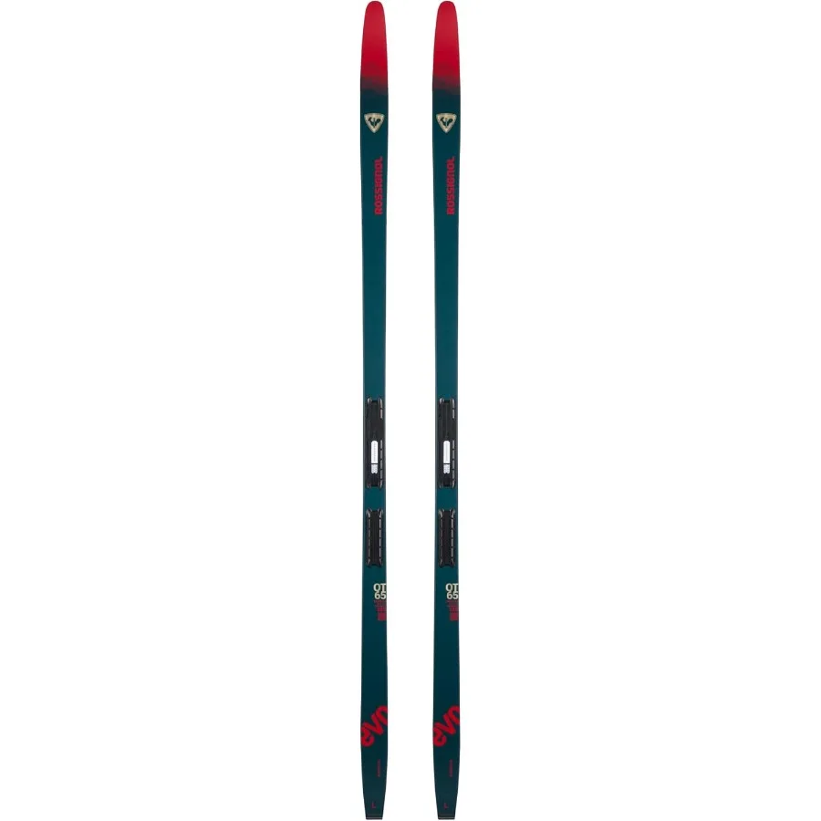 

EVO OT 65 Positrack IFP Cross Country Skis for Men - Advanced Control Step-in System for Enhanced Performance in Snowy Terrain