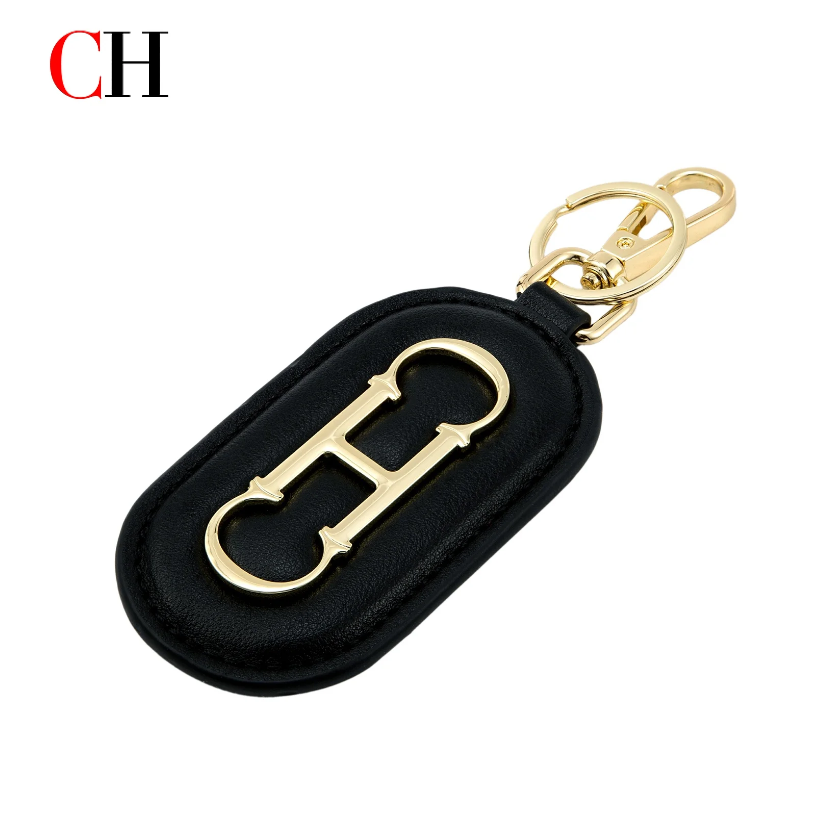 CH Brand Fashion Accessory for Women Red Leather Style Pendant Keychain Decorative Accessories Gift Box 2026 New Design