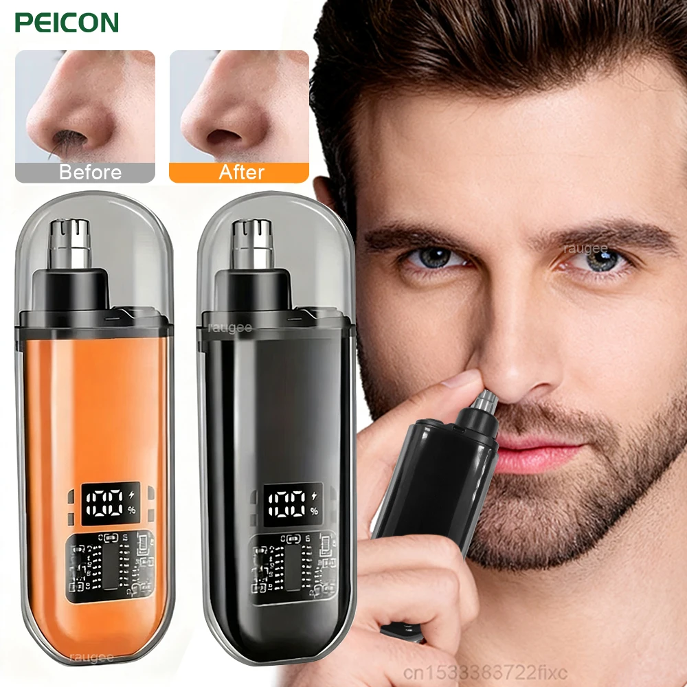 

Nose Hair Trimmer for Men Rechargeable Portable Electric Nose Hair Clipper Mini Professional Painless Nose and Ear Hair Trimmer