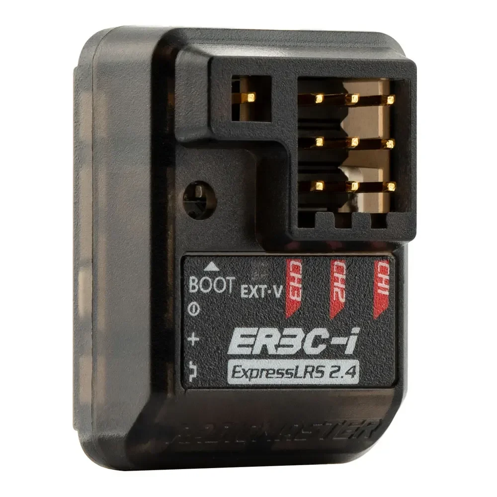 Radiomaster ER3C-i 3CH 2.4GH ExpressLRS Built in Antenna PWM Receiver for RC Car Boat