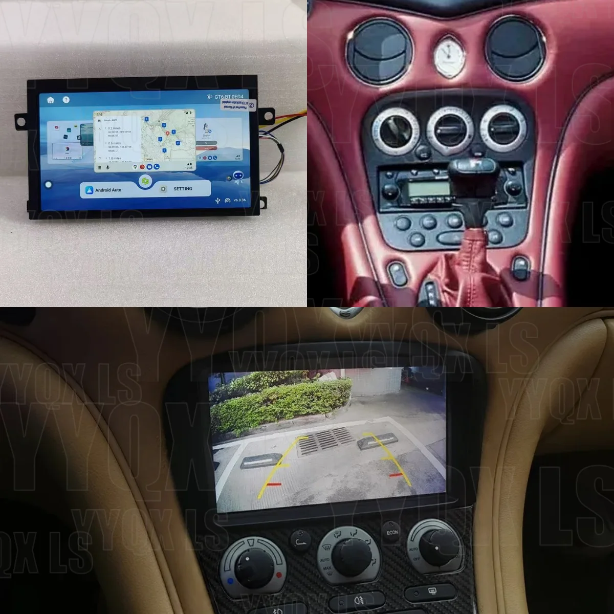 Car Radio For Maserati 3200GT 4200GT 2004-2007 Multimedia Video Player Stereo Auto GPS Navigation Carplay Unit Android Screen