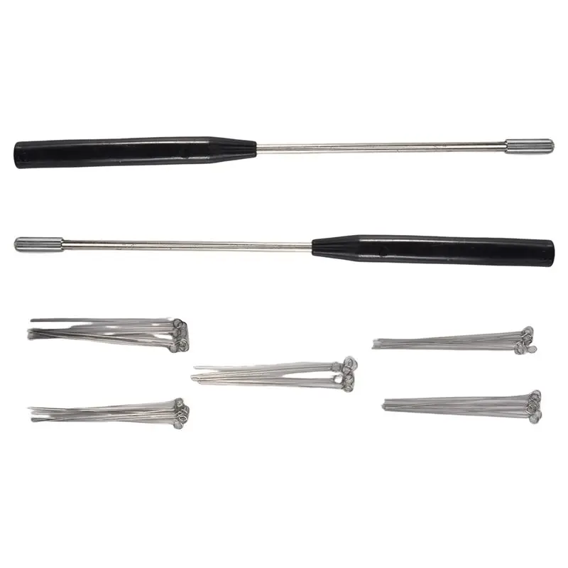 

Многоразовые держатели для инокуляционных петель A98E-6PCS с 150 шт. нихромовыми иглами-наконечниками 10 мкл для лабораторий