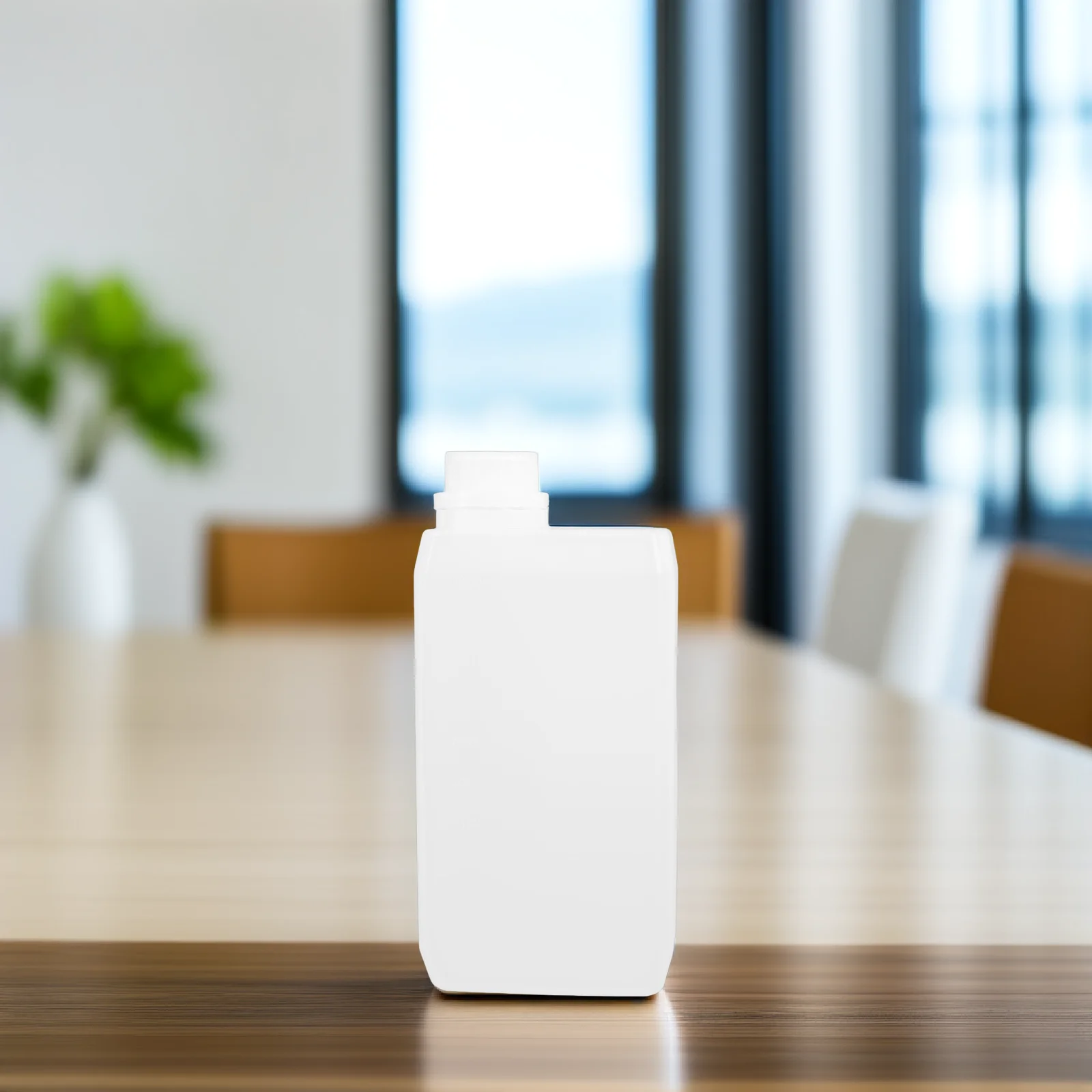 

Food Liter HDPE Plastic Bottle 1000ml Empty Refillable Oil Jug Container Reusable Storage Bottles Acid Alkali
