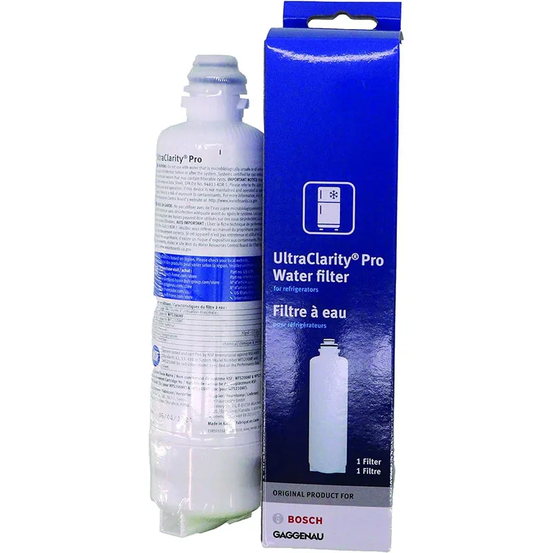 Bosch 11032531 UltraClarity® Pro Water Filter Cartridge (White) for Bosch Refrigerators BORPLFTR50,BORPLFTR55,RA450022,12033030