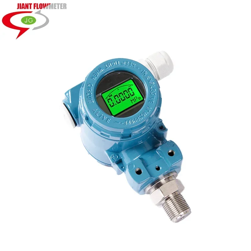 Shanghai JIANT 3051 Temperature Pressure Transmitter With Display Pressure Transducer