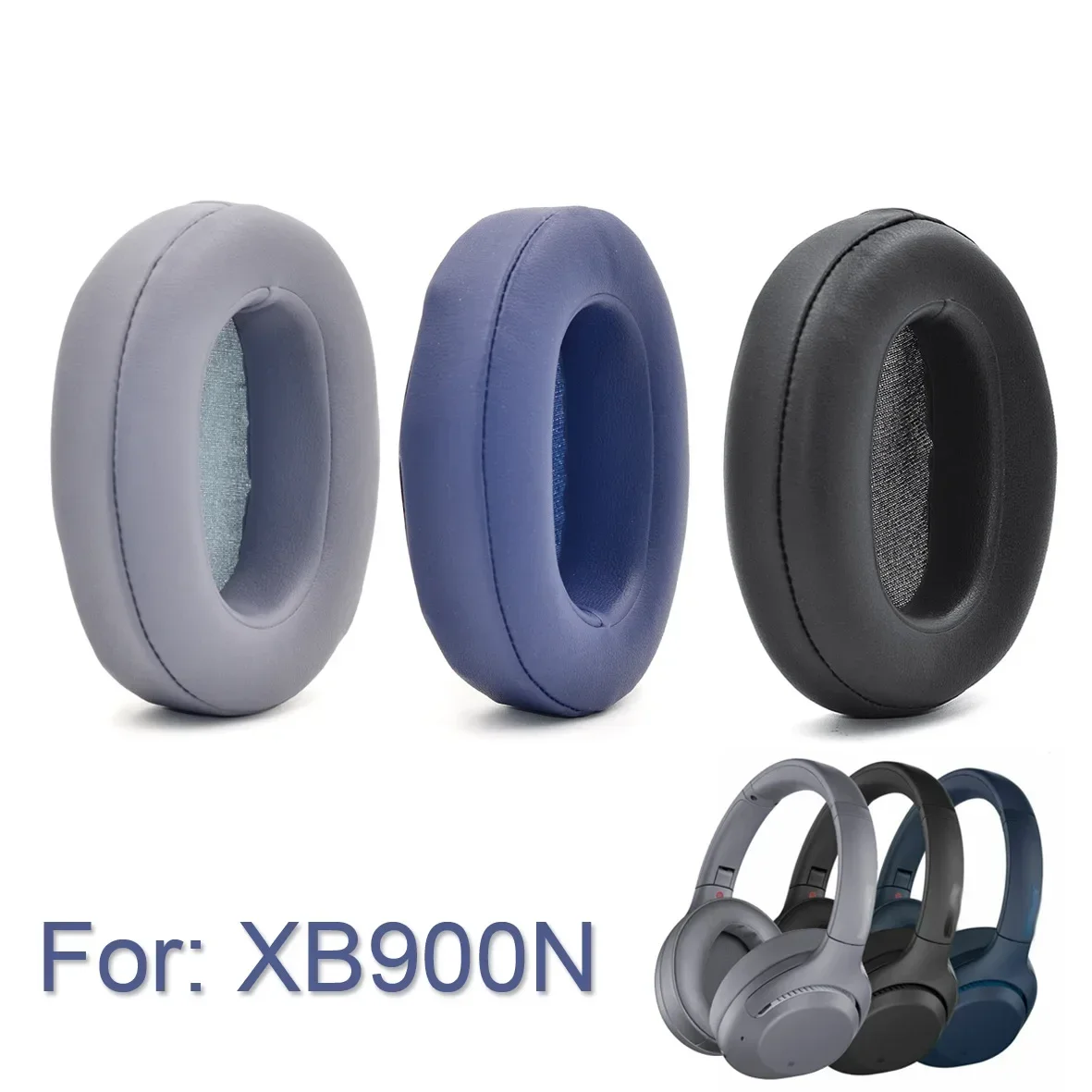 Replacement Earpads Cushion for Sony WH-XB900N high quality Soft Comfortable Headphone Ear Pads Cover for Sony WHXB900