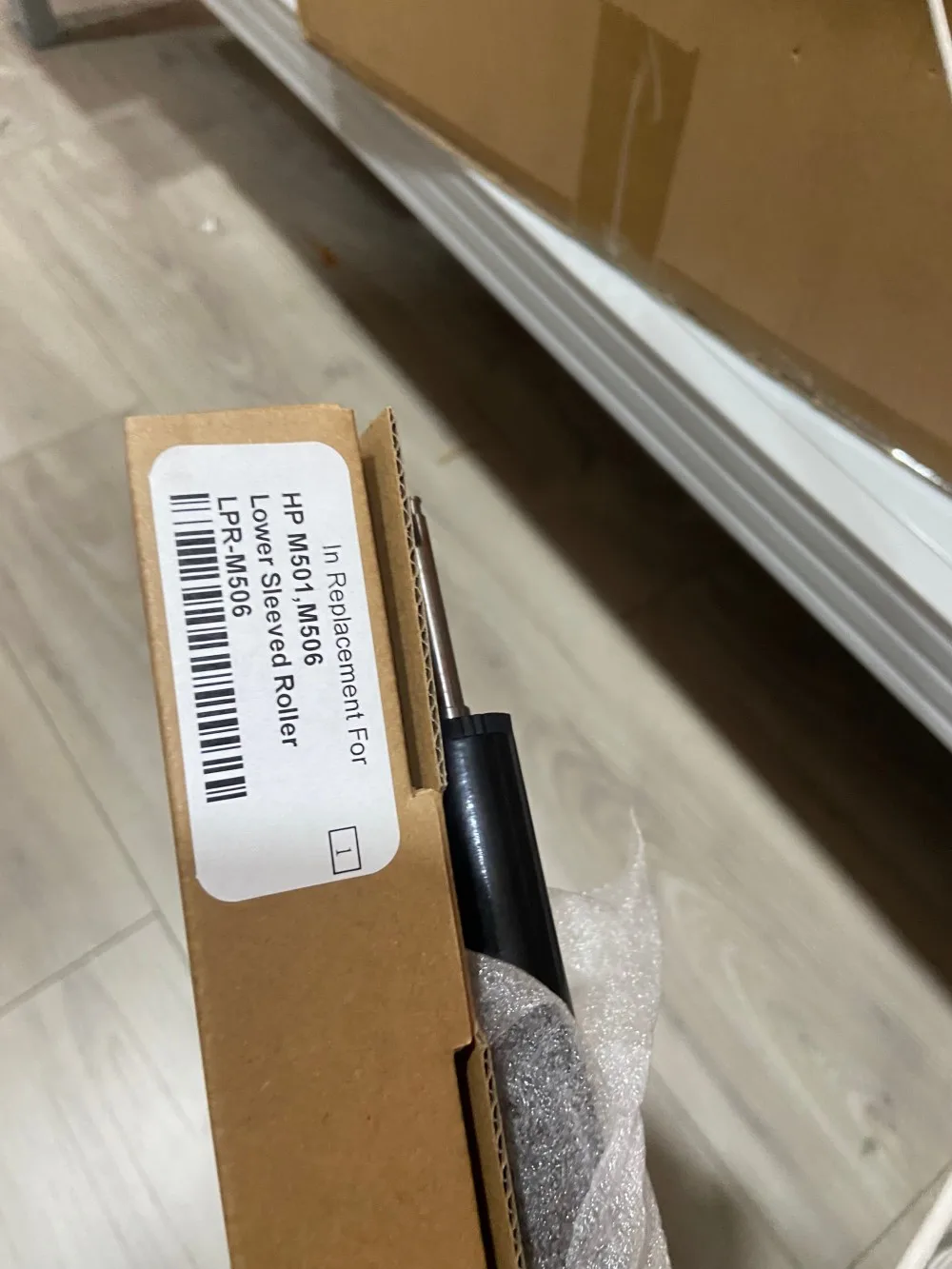 

1PC Fuser Lower Pressure Roller LPR-M506 for HP LaserJet Pro M501 Enterprise M506 M507 M528 M527 M501dn M501n M506dn M506n M506x